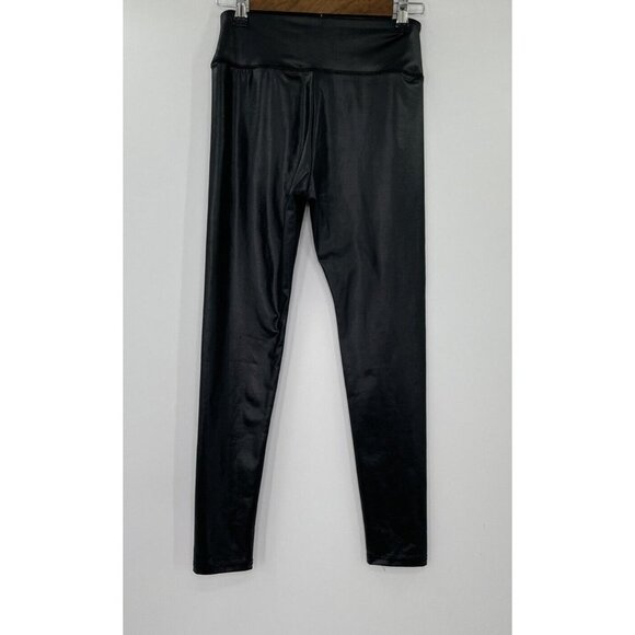 Wild Fable Women’s Faux Leather Leggings Liquid  Size Small - Picture 2 of 7